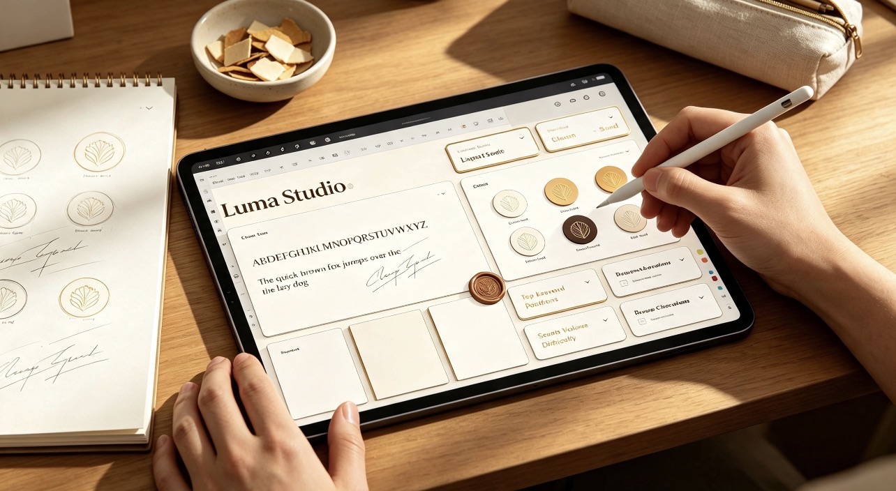 Professional brand identity and visual design