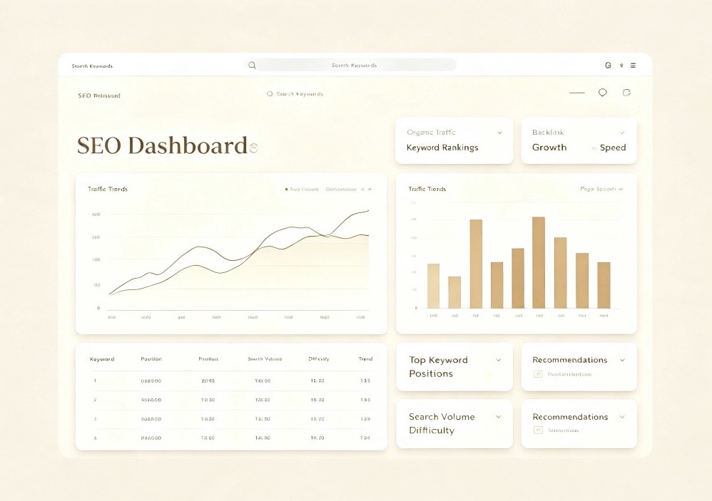 SEO and website search performance